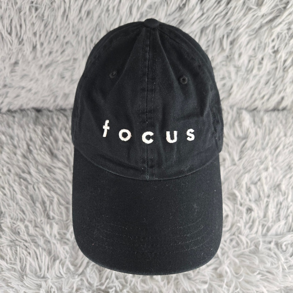 Focus‎ Movie Baseball Cap Black Adjustable Strap 2015 Warner Bros Promo